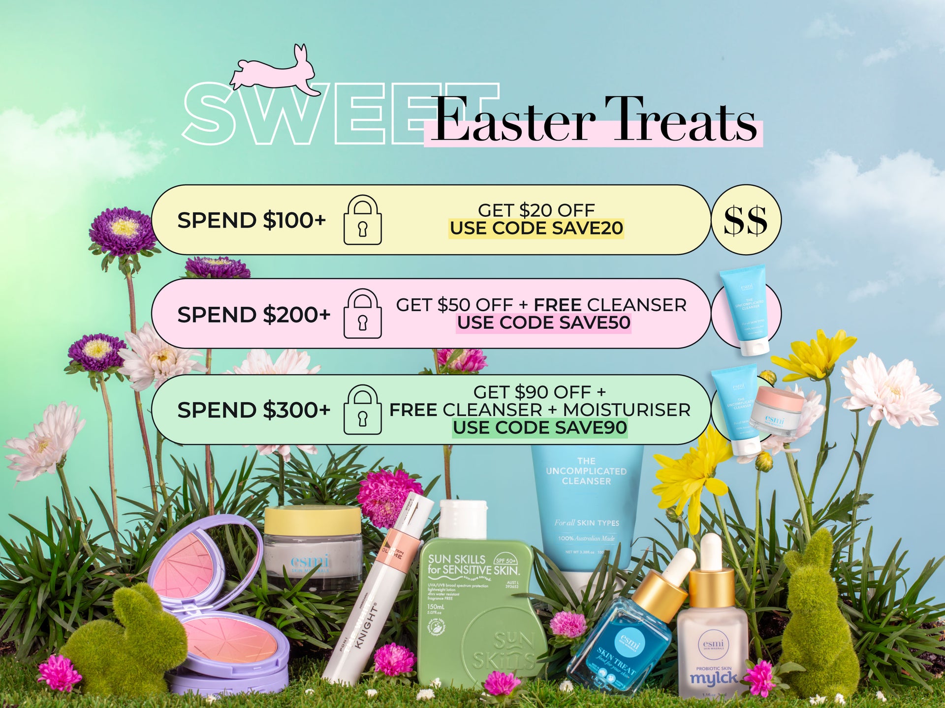 Spend & Save this Easter 🐰