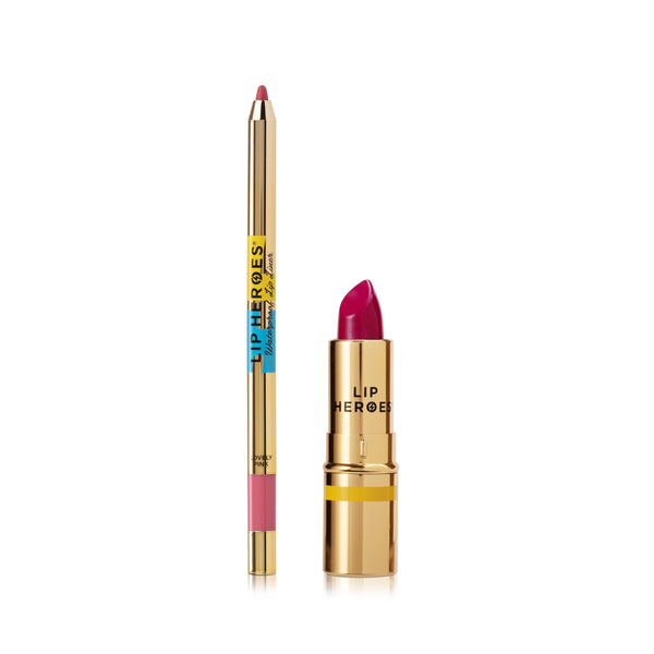 Lipstick and Liner Duo Pink