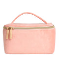 Pink Velvet Vanity Bag
