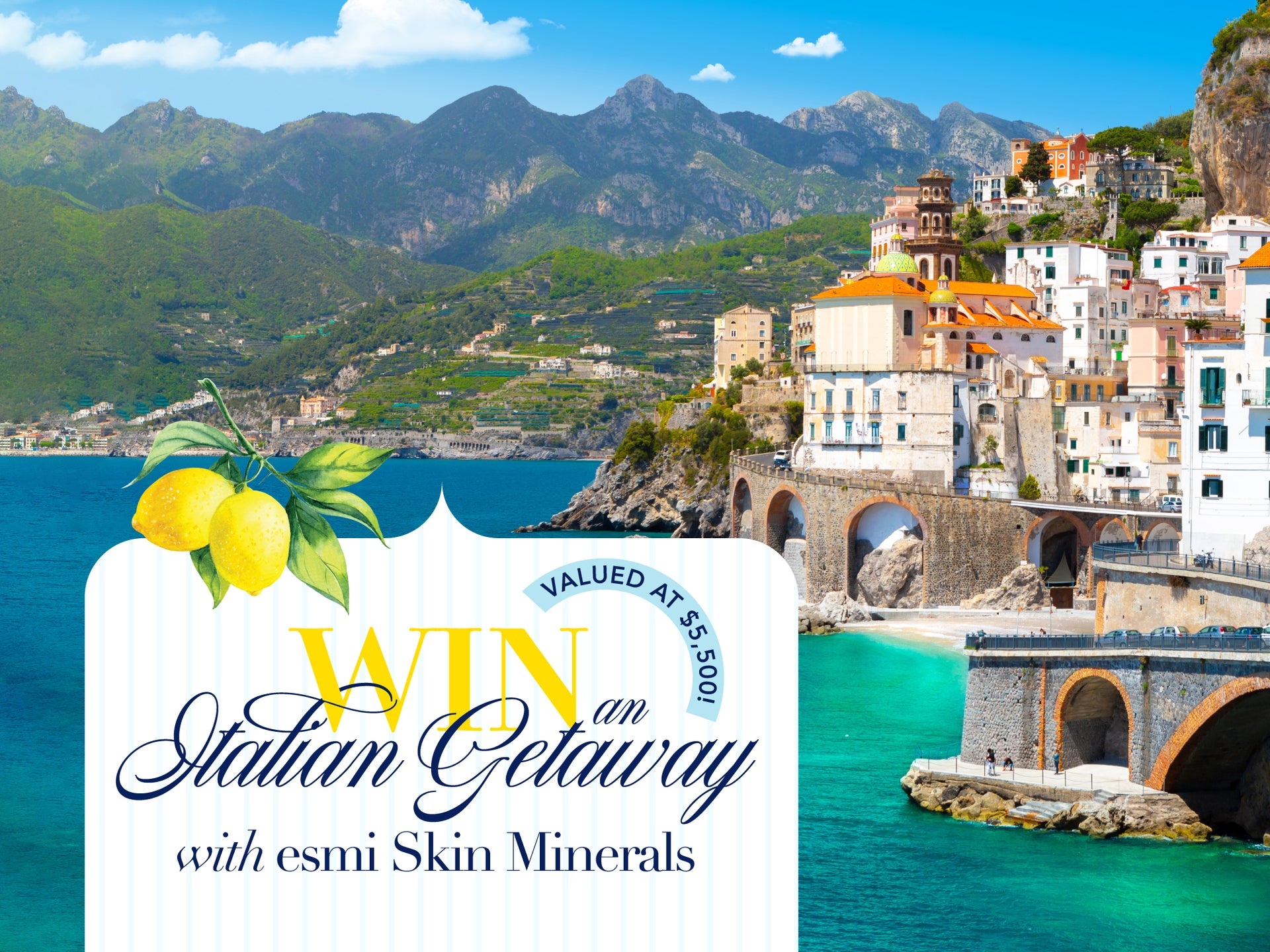 Win the Ultimate Italian Getaway!